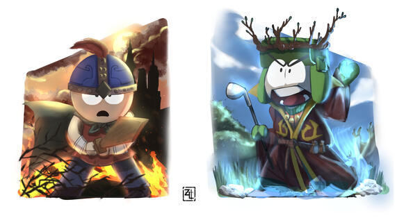 Ranger Stan &amp; Elf King Kyle (SP)